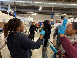 GKC employees at a Moisson Montréal activity