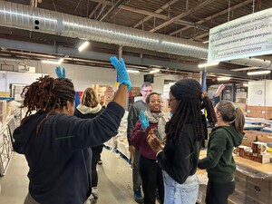 GKC employees at a Moisson Montréal activity