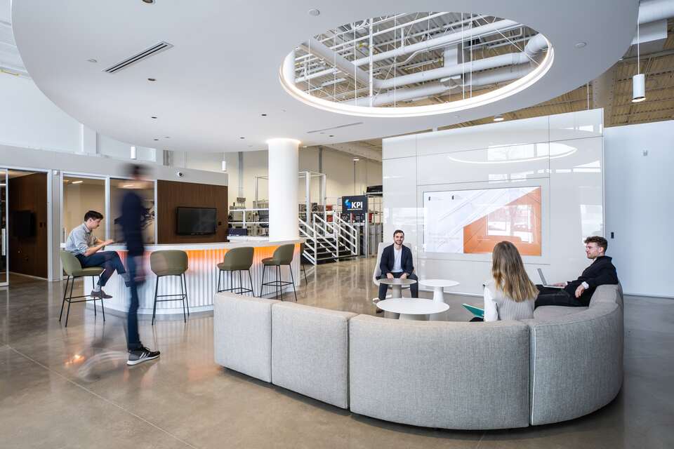 Sculptural staircase image