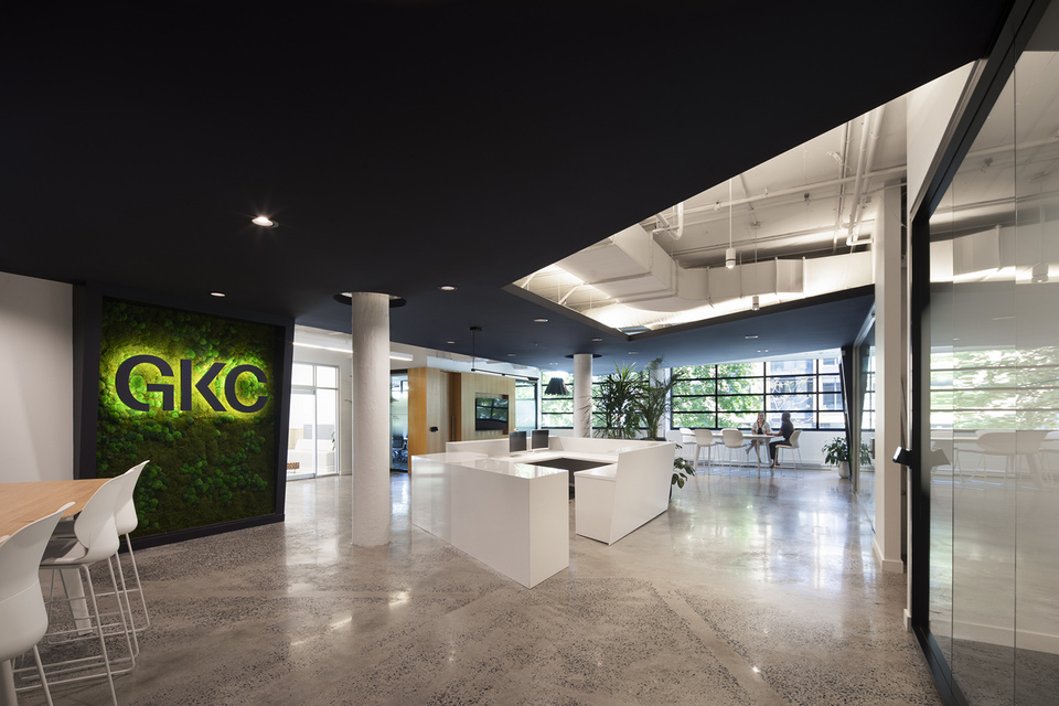 Interior view of GKC Architecture & Design' Montreal offices
